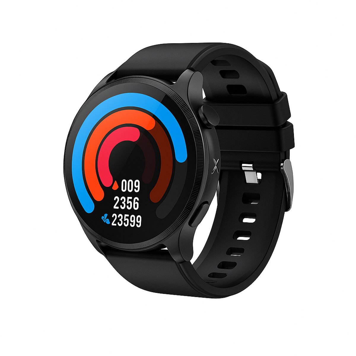 GlucoMeter - ECG Hartslagmeter - horloge - meter - Smartwatch - Zwart