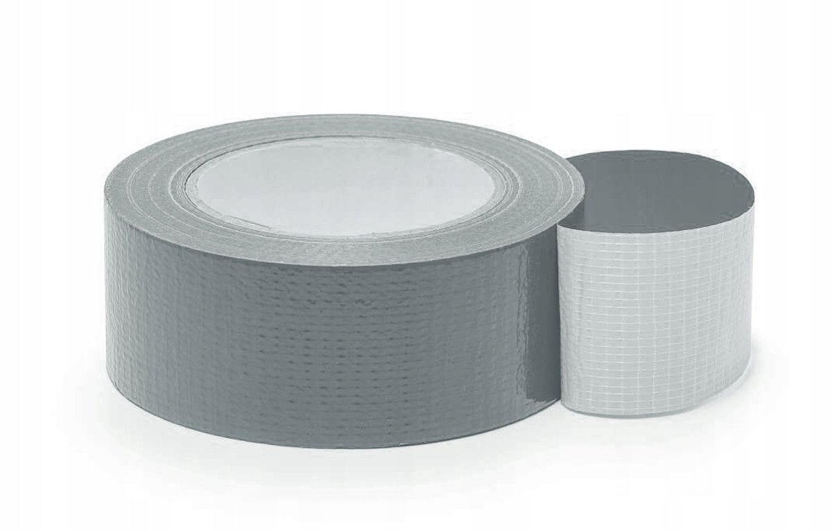 Reparatietape Duct 50mm/50m Zilver - Sterk en Veelzijdig