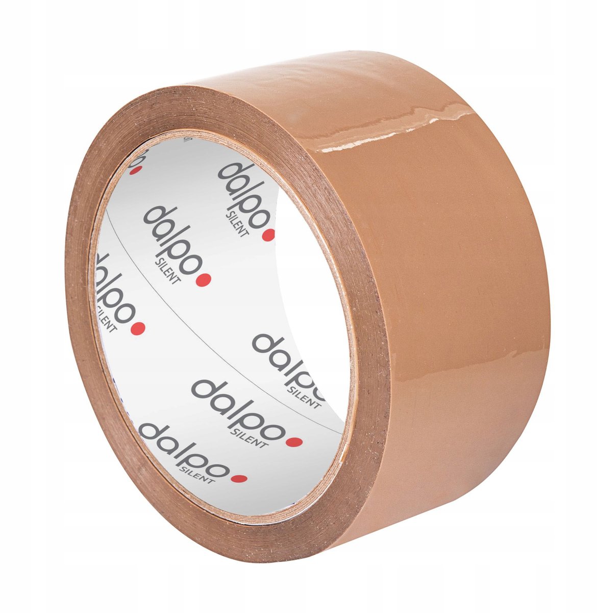Stille Bruine Pakkingstape 48mm x 60yd - Geluidsarm Afrollen