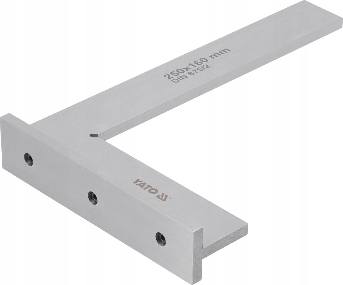 Yato Metaalbewerking Winkelhaak 250x160mm met Voet YT-70764
