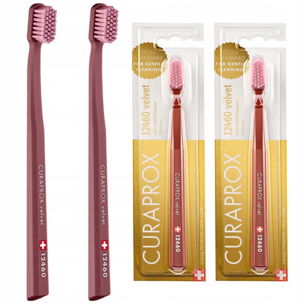 Curaprox CS 12460 Velvet Handtandenborstel - 2 st