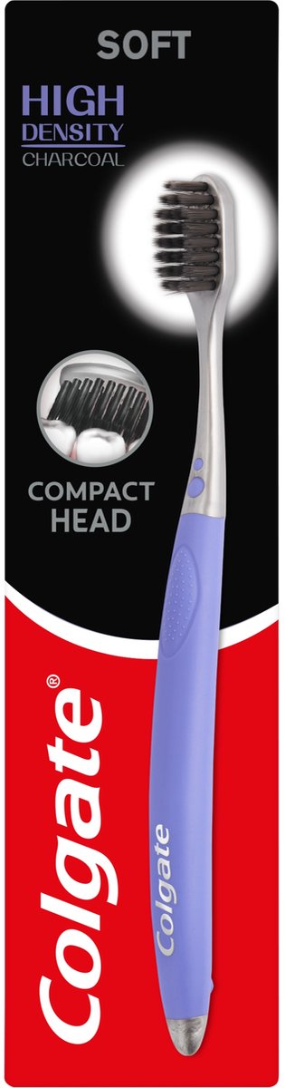 Colgate High Density Charcoal Tandenborstel - Zacht