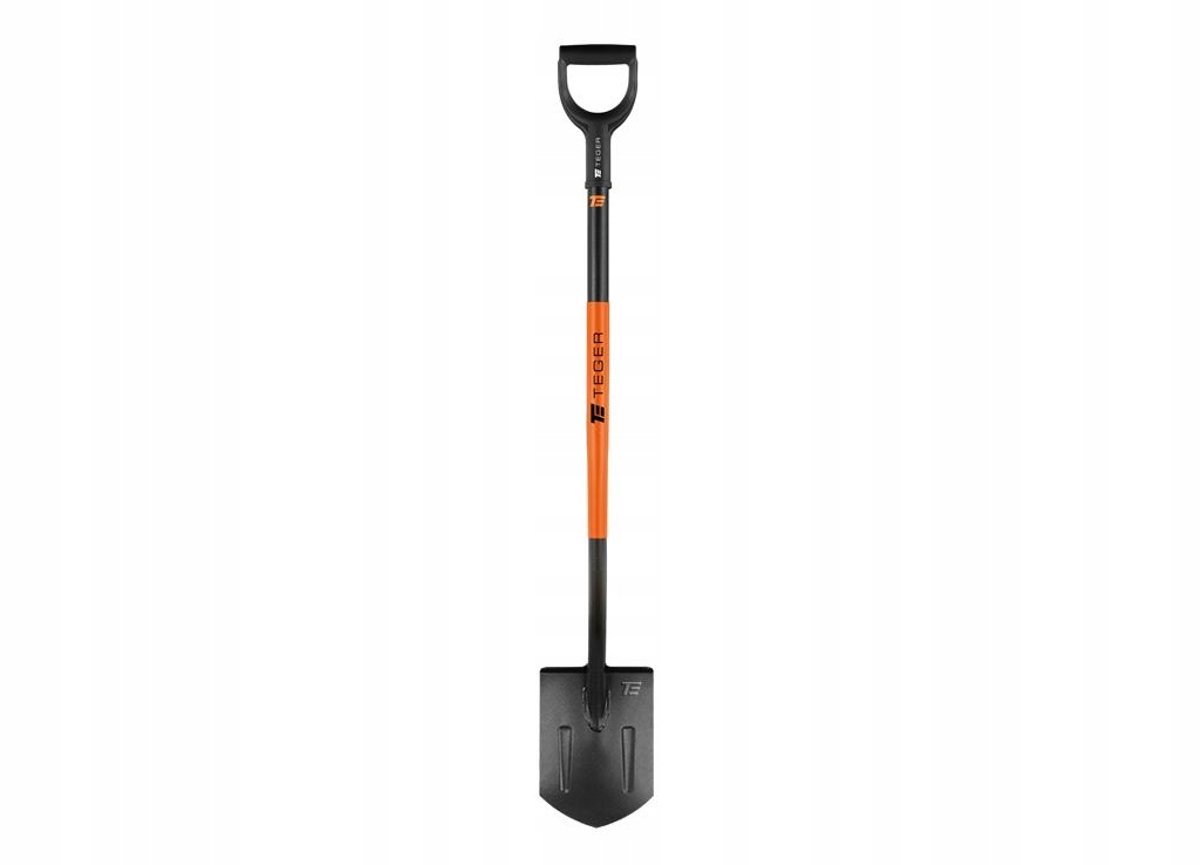 Teger Puntspade met Metalen Steel (125 cm)