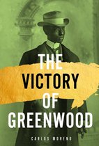 Couverture du livre 'The Victory of Greenwood' montrant un homme dans un décor ancien teinté de vert. Il porte un chapeau et un costume.