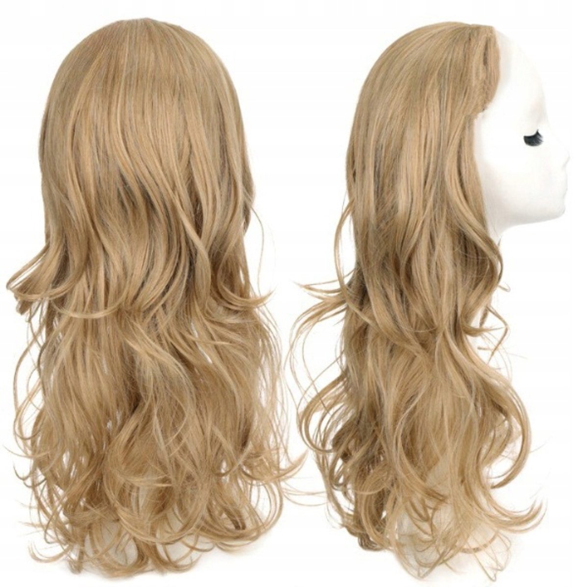 Blonde prinses pruik lang haar synthetisch verstelbaar