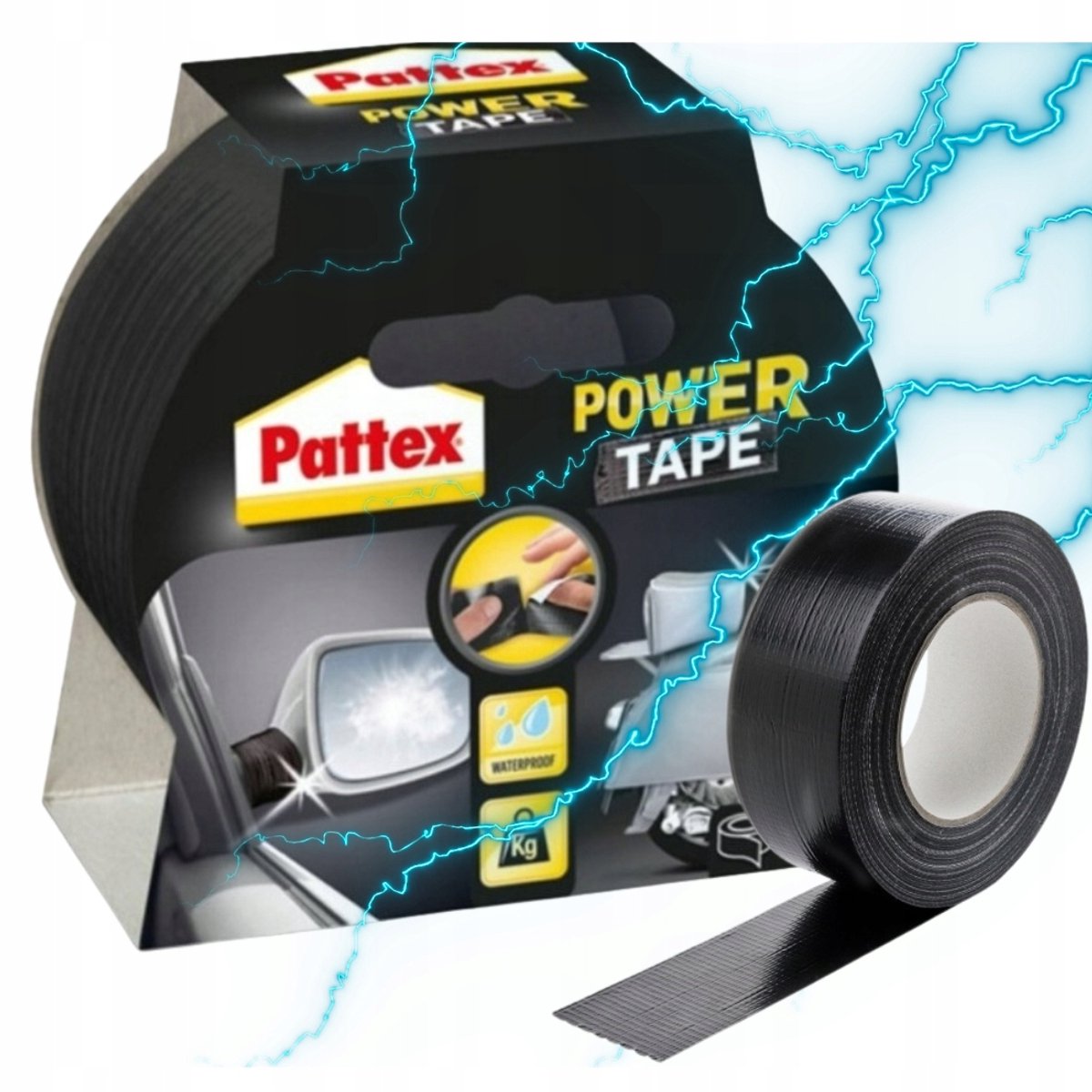 Pattex Power Tape Reparatietape Zwart 48mm x 10m