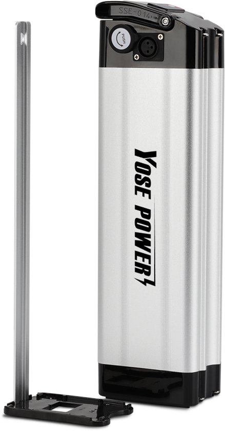 36V 10,4Ah Fietsaccu SilverFish E-bike Accu voor Aldi Citystar, Silent Force, Alu-rex, Belair Somera, Prophete
