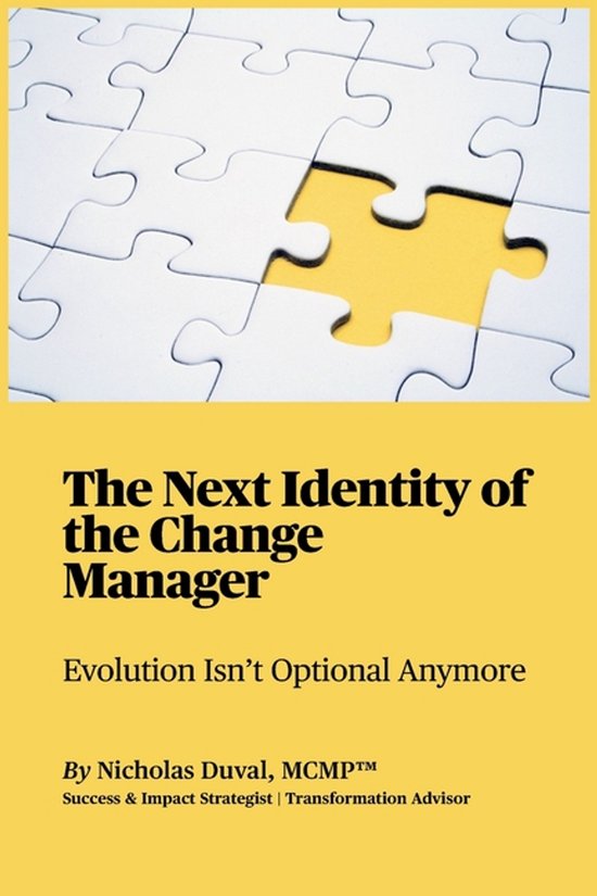 The Next Identity of the Change Manager - cover