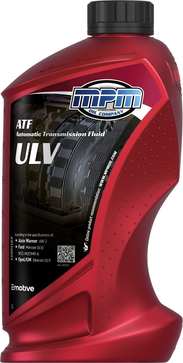 MPM 16001ULV Automatische versnellingsbakolie ULV - 1 Liter