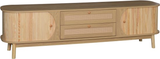 Bruin - Houtlook - MDF - Groot - Woonkamer - TV-meubel kopen
