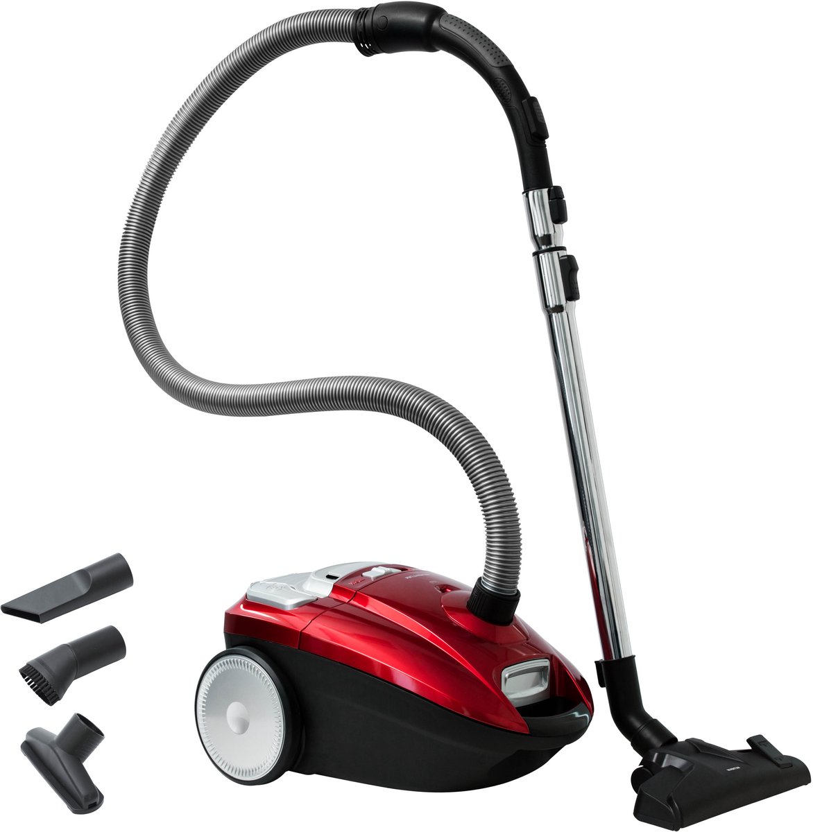 Inventum ST306RZA - Stofzuiger met zak - 3 liter - HEPA 13 - Snoerlengte 7 meter - Rood — afbeelding 1