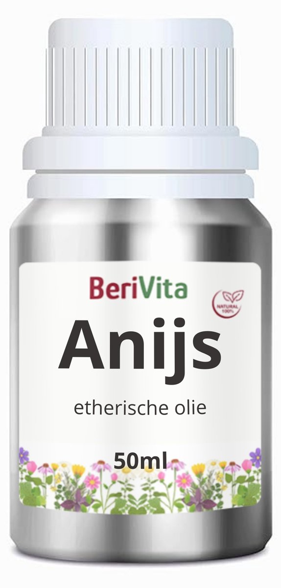 Anijs Olie 50ml - Pure Etherische Anijsolie van Steranijs