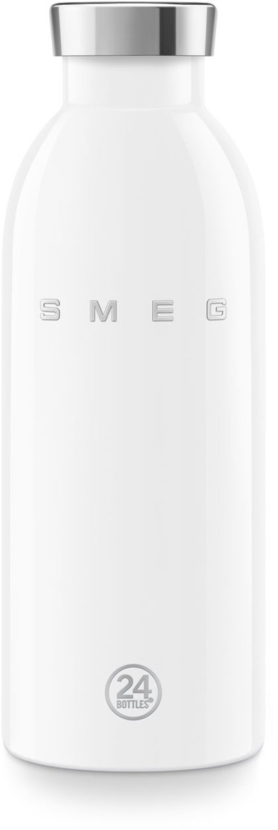 SMEG X 24Bottles - WBF01WH - Clima fles - Thermosfles - 500 ML - Wit