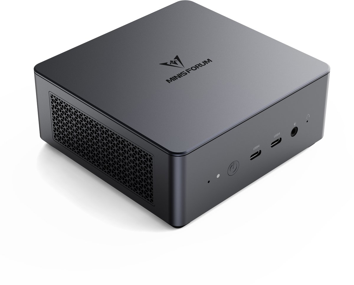 MINIS FORUM Mini PC desktops, mini pc met windows UM790 Pro, AMD Ryzen 9 7940HS 8 Core 16Threads CPU 32 GB DDR5/1 TB PCIe4.0 SSD Mini Desktop Computer, AMD Radeon 780M, HDMI × 2/USB4×2 Connection, WiFi, BT, USB 3.2 × 4 - MINIS - €689,00