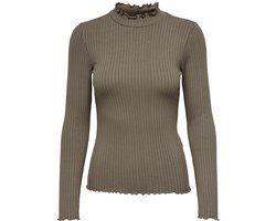 JDY JDYFRANSISKA L/S HIGHNECK TOP JRS NOOS Dames Top - Maat XXL