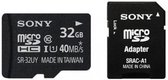 Sony Micro 32GB SD CARD with adaptor MSH