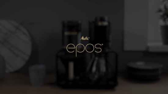 Melitta Epos koffiezetapparaat 1024-04 zwart goud