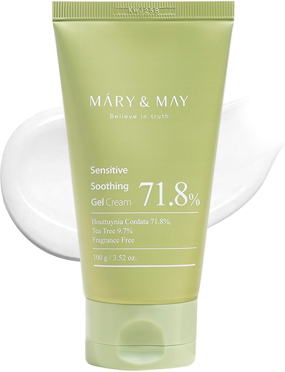 Mary&May - Sensitive Soothing Gel Cream - Korean Skincare - 100 gram