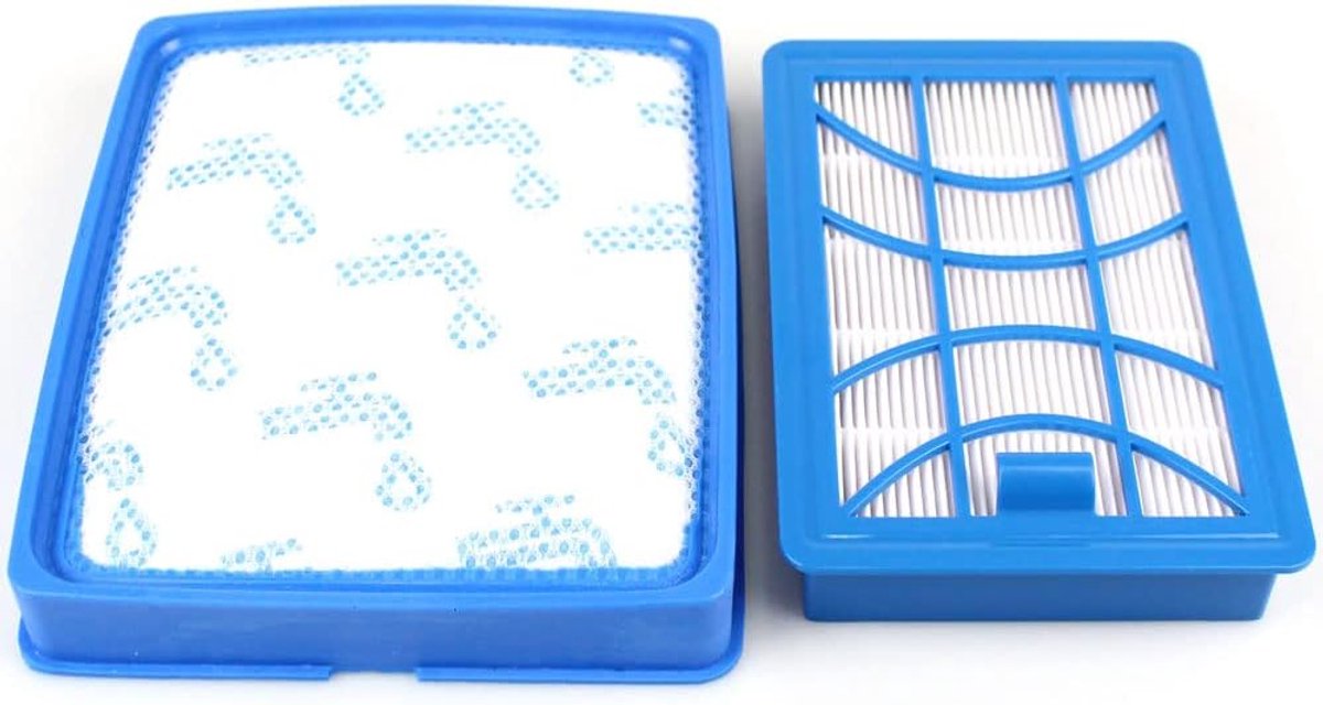 Gelijkwaardige aan origineel, Filterset geschikt voor Philips PowerPro Expert | PowerPro Compact series -Vervangingsset Allergy FC8003