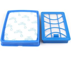 Gelijkwaardige aan origineel, Filterset geschikt voor Philips PowerPro Expert | PowerPro Compact series -Vervangingsset Allergy FC8003
