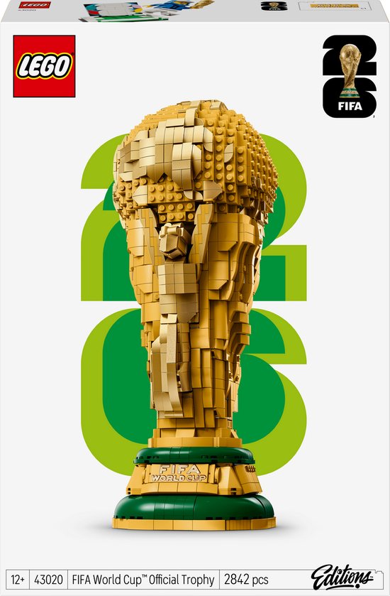 LEGO Editions Officiële FIFA World Cup Trofee Beker - 43020
