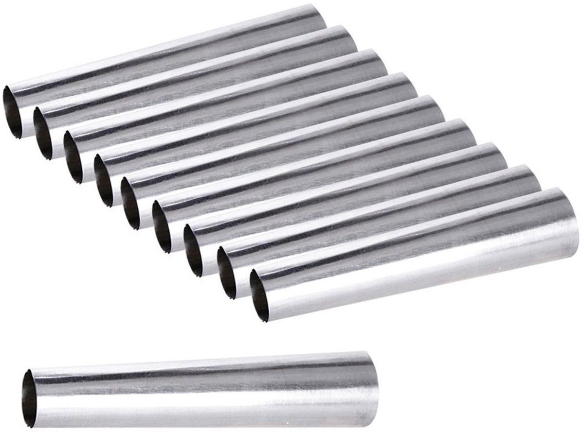 Orion - Bakvormen Set - Roestvrij - 10 cm - Metalen Vormpjes
