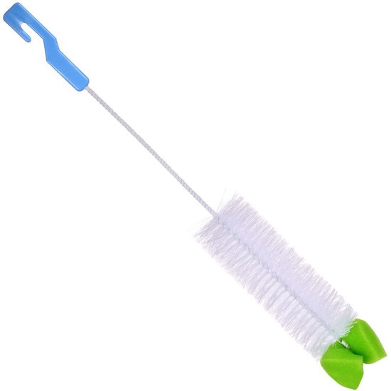 Orion Cleaning - Flessenborstel - Extra Lang - Met Spons - Voor Smalle Flessen van Merkloos — afbeelding 2