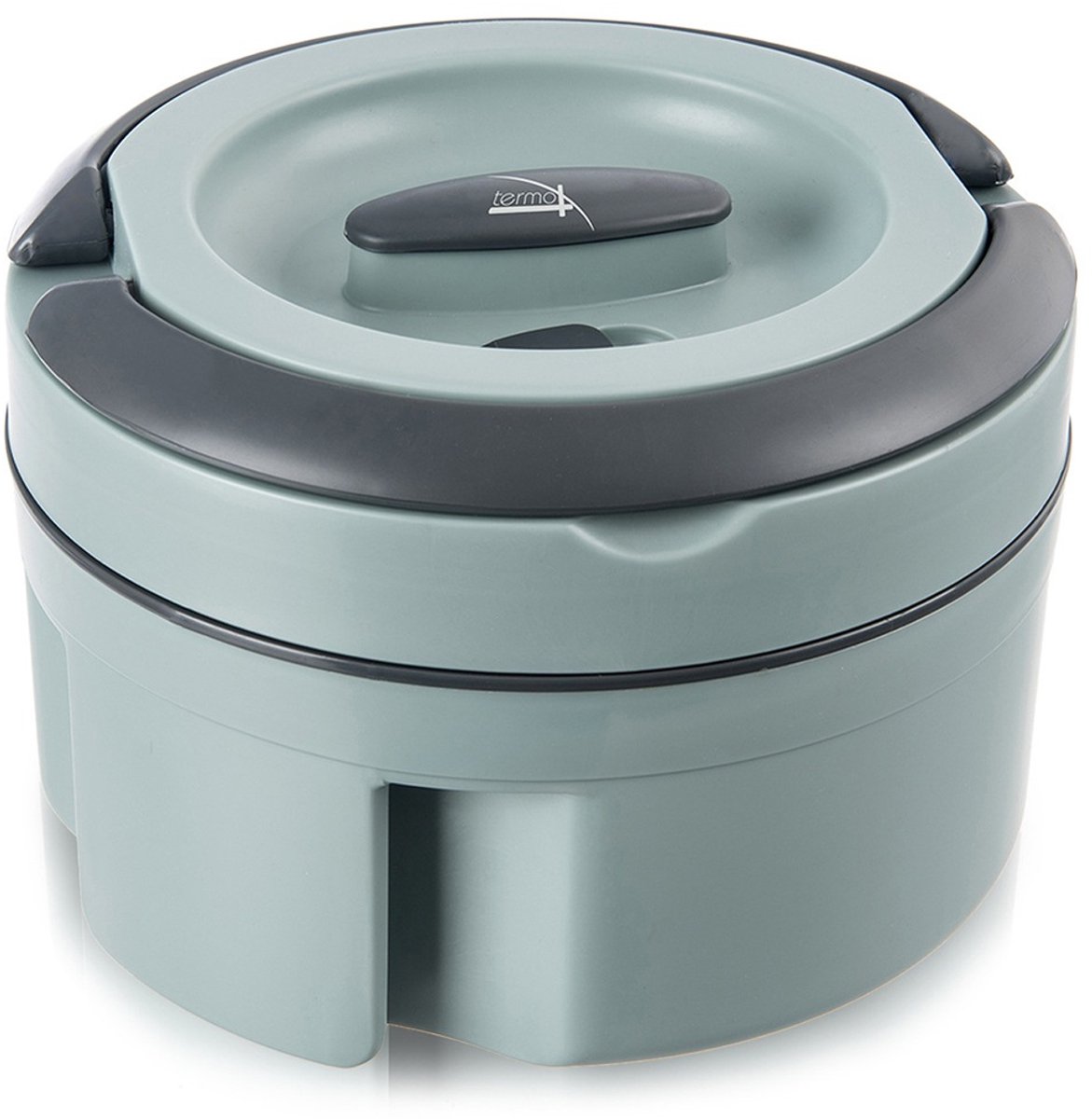 Orion Termo Serie - Roestvrijstalen Lunch Thermos - 2,4L - Mintgroen - Met Ventiel