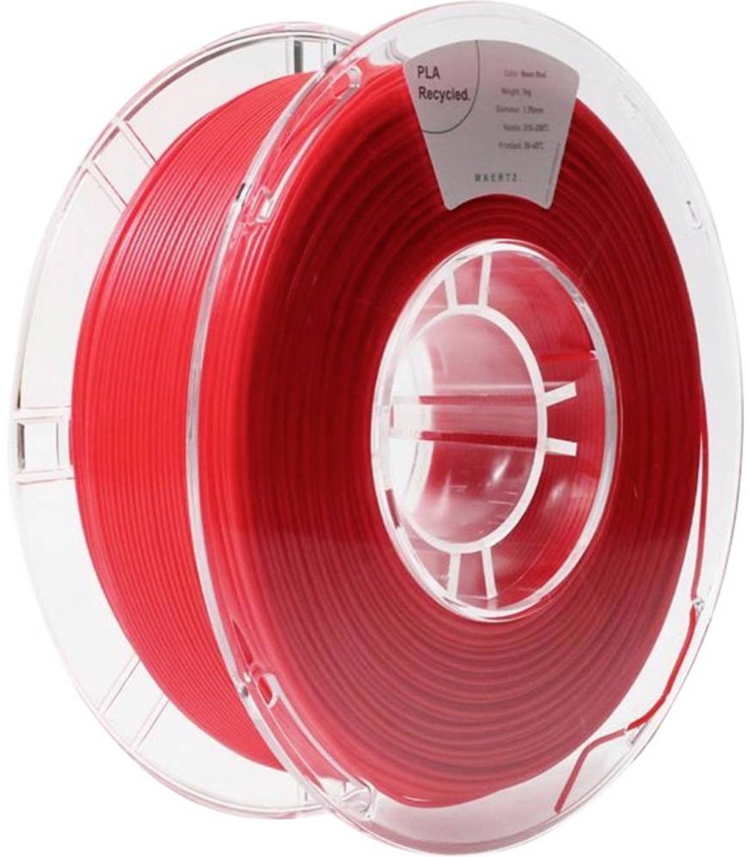 Maertz PMMA-1013-009 PMMA-1013-009 Filament PLA kunststof Gerecycled PLA 1.75 mm 1000 g Neonrood 1 stuk(s)