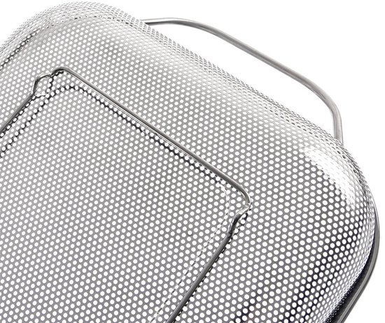 Orion Anett Serie - Roestvrijstalen Keukenzeef - 43x25x9 cm - Stabiele Handgreep van Merkloos — afbeelding 4