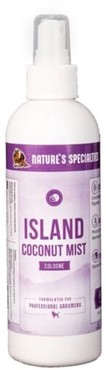 Nature's Specialties – Island Coconut Mist – Hondenparfum - Kokosnootgeur - 237ML