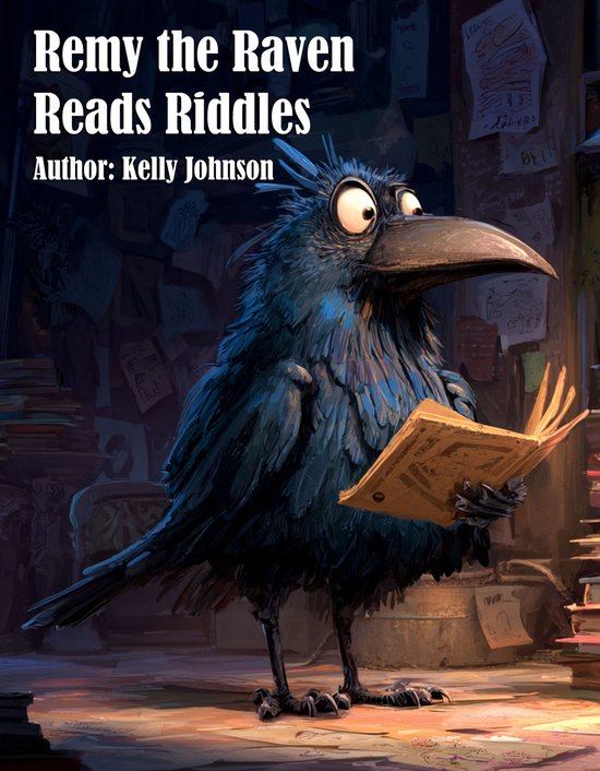 Remy the Raven Reads Riddles - cover