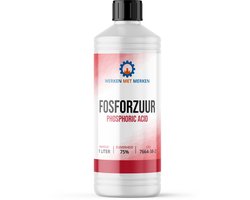 Fosforzuur 75% - Fles, 1 liter - Ontroester