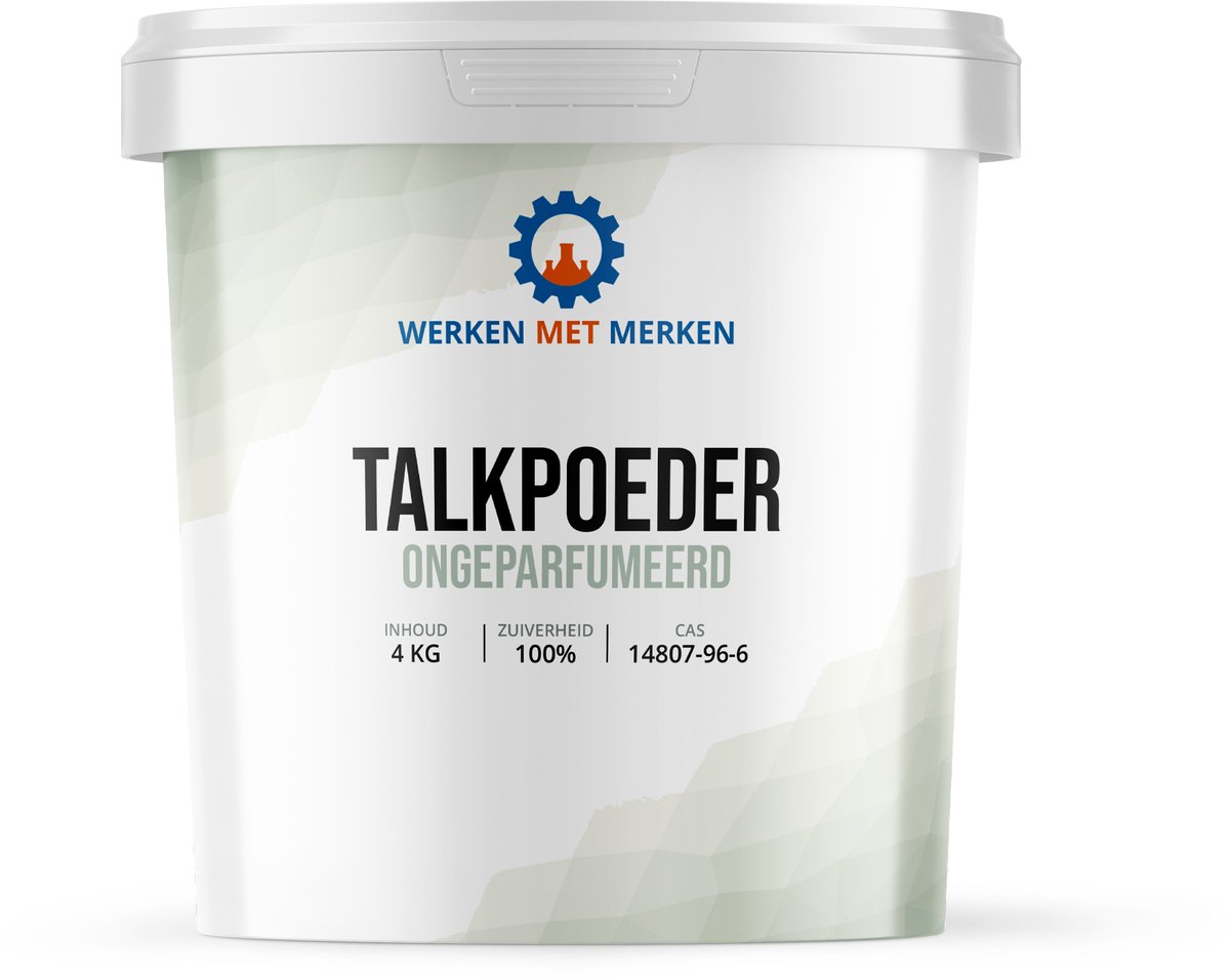 Talkpoeder - Ongeparfumeerd - Emmer, 4 KG