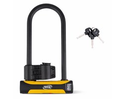 VINZ Grivola ART 4 Beugelslot - ART 4 Slot - Verzekering Motor, Scooter, Fiets & Fatbike - 3 sleutels