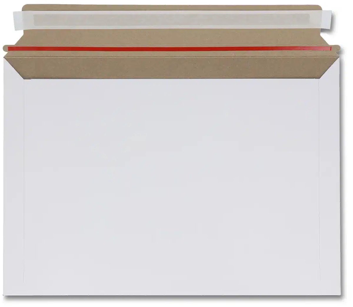 50x Envelop Karton - A4 - 323x229 mm - Liggend - Plakstrip - Scheurstrip - Verzendenvelop