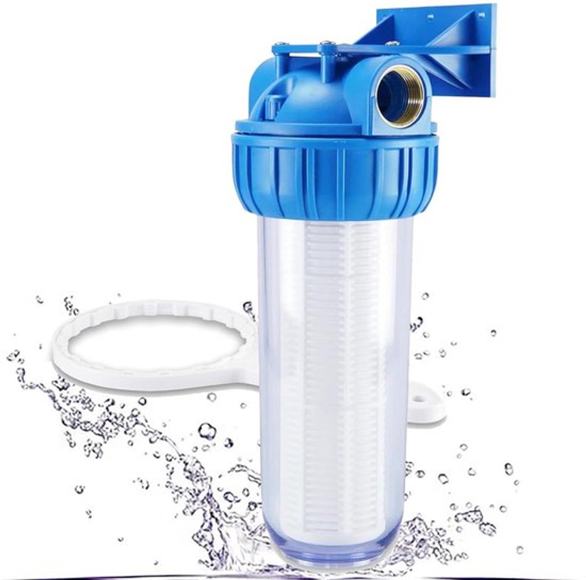 Waterfilter kraan voor gezond drinkwater - 360° filterkeuken opzetstuk - IJzerfilter fonteinwater