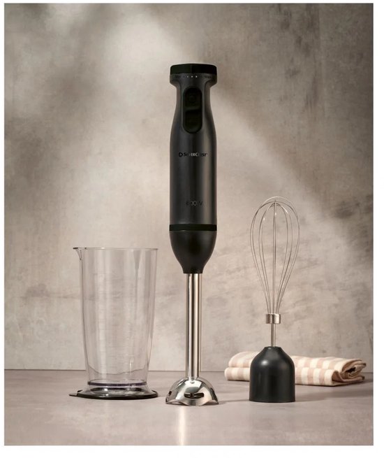 Silvercrest Staafmixerset 600 W - Zwart - Set: staafmixer, mixvoet, garde, maatbeker met deksel - Turbofunctie: voor krachtig pulseren - Met deze staafmixer van SILVERCREST mix, pureer en klop je moeiteloos allerlei ingrediënten van SilverCrest — afbeelding 4