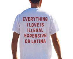 I love Latina T-shirt - Heren - Brazilie - Mexico - Colombia - Shirt
