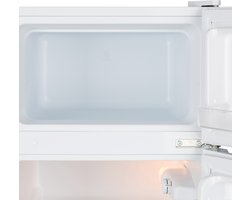 Klarstein Koelkast Big Daddy - met vriesvak, koel-vriescombinatie, stille koelkast, LED, 87 liter: 61 liter koelgedeelte en 26 liter vriesgedeelte, wit - Vrijstaand - Compact - Mini Fridge - Compact Koelkast - Kleine Koelkast