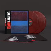 Sunn O))) dubbel vinyl album met een hoes met een abstract schilderij van rode, blauwe en zwarte vlakken.