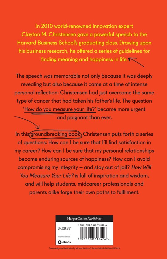 How Will You Measure Your Life