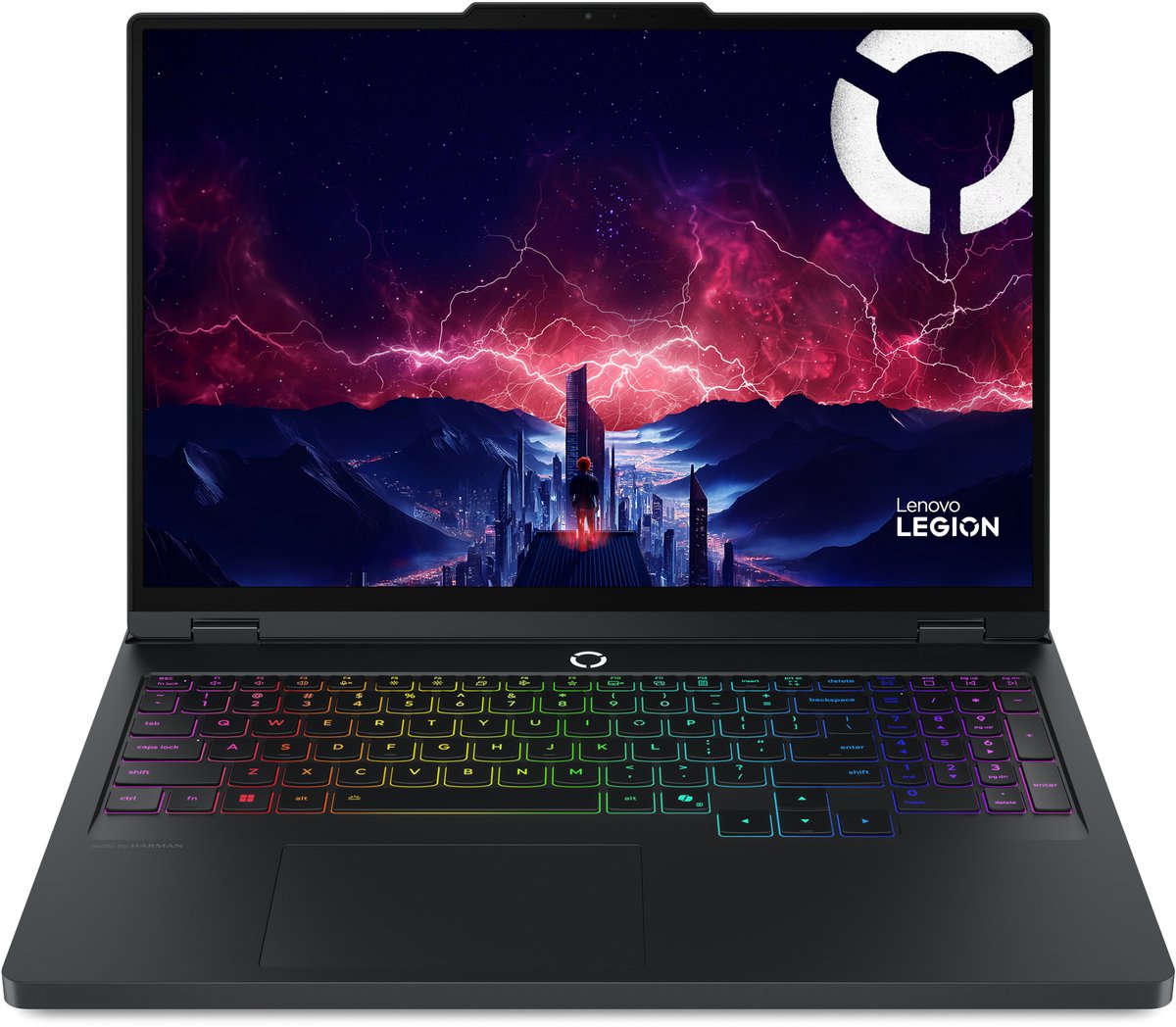 Lenovo Legion Pro 5 16AFR10 AMD Ryzen™ 9 9955HX Laptop 40,6 cm (16") WQXGA 32 GB DDR5-SDRAM 1 TB SSD NVIDIA GeForce RTX 5070 Wi-Fi 7 (802.11be) Windows 11 Home Engels Zwart