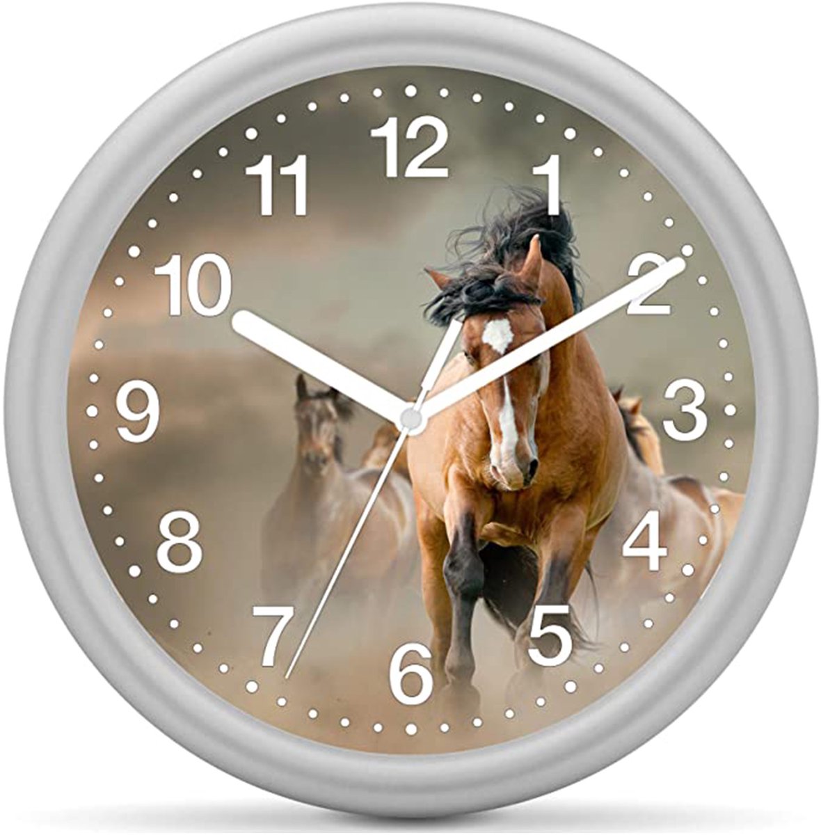 Kinderklok paard - Wild paard bruin