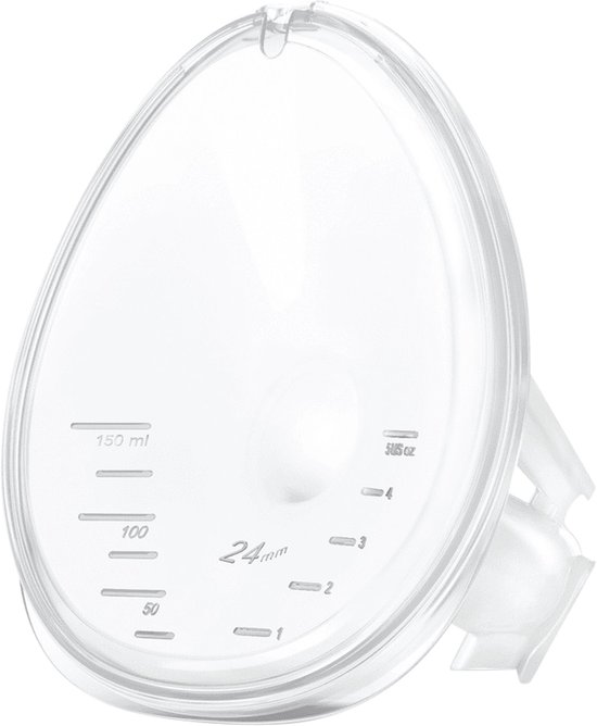 Medela Freestyle Hands-Free borstkolf – Dubbele elektrische handsfree borstkolf – Draagbaar - Transparant/Geel – Inclusief oplaadbare accu