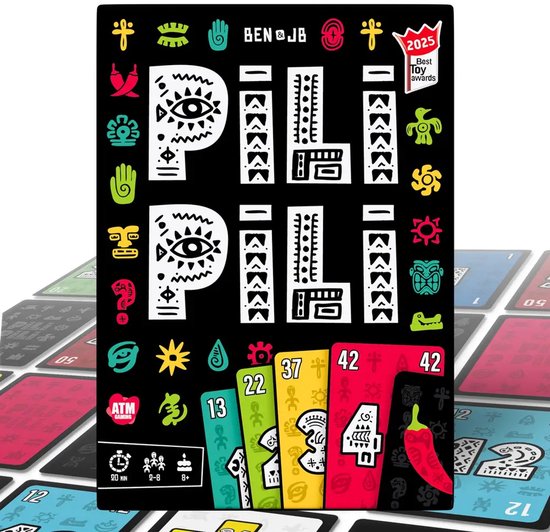 Pili Pili - Kaartspel – Partyspel – Hilarisch – Snel Spelverloop – Ideaal voor Feestjes