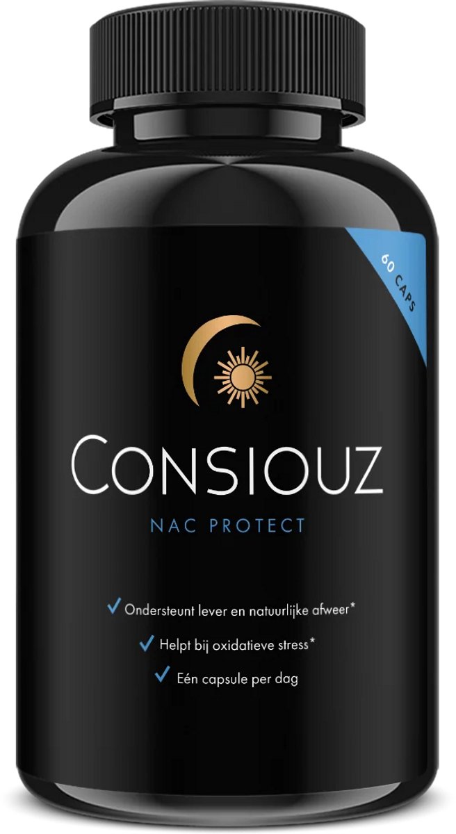 Consiouz NAC Protect – N-Acetyl-L-Cysteïne voor Antioxidant & Celondersteuning