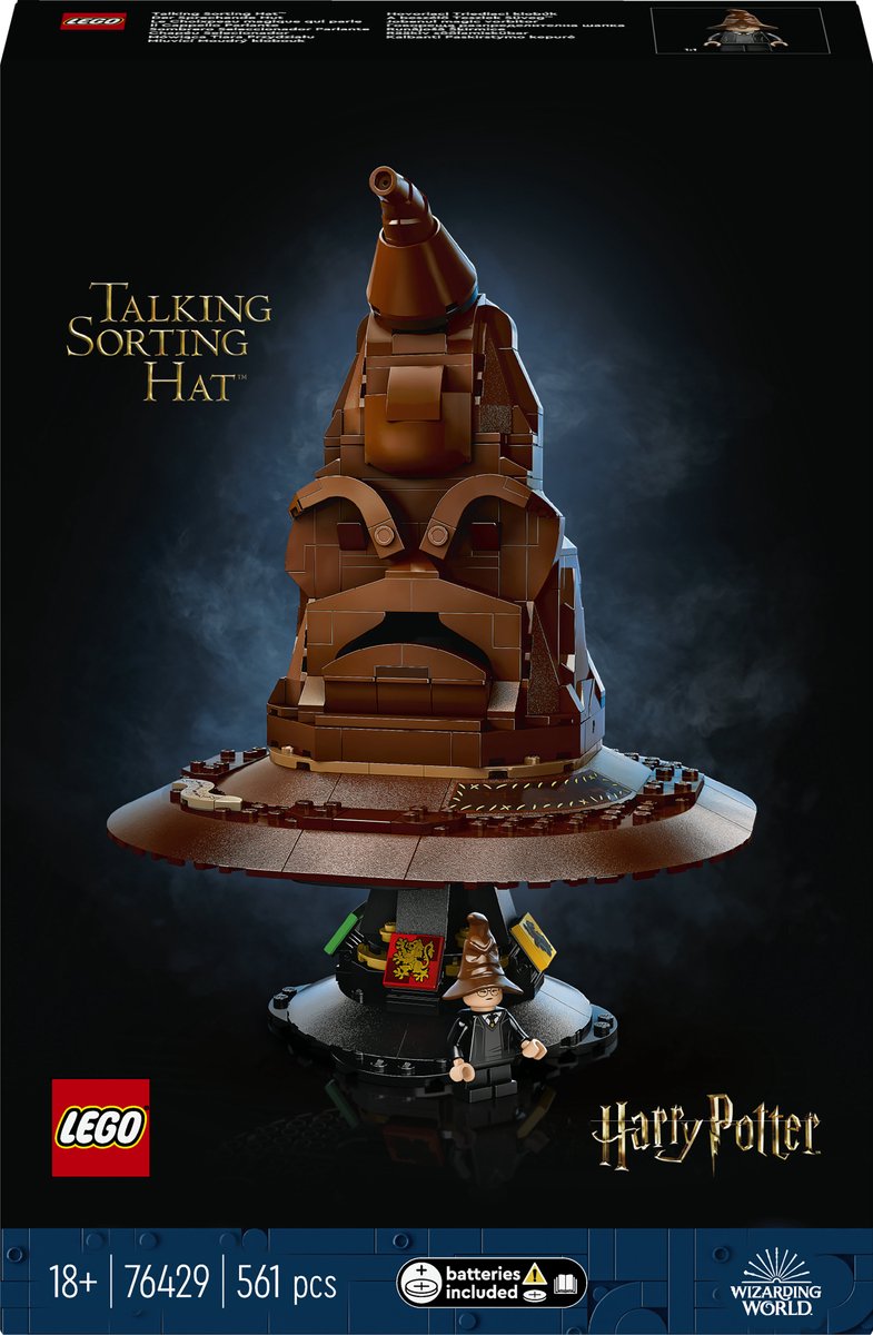 LEGO Harry Potter Pratende Sorteerhoed 76429