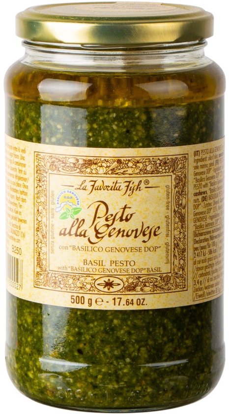 La Favorita Live Pesto Alla Genovese con Basilico Genovese DOP