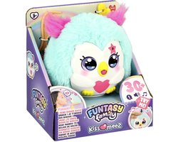 Jumbo - Funtasy Family - Kiss-meez Uil - Interactieve knuffel - Plush - Vanaf 3 jaar